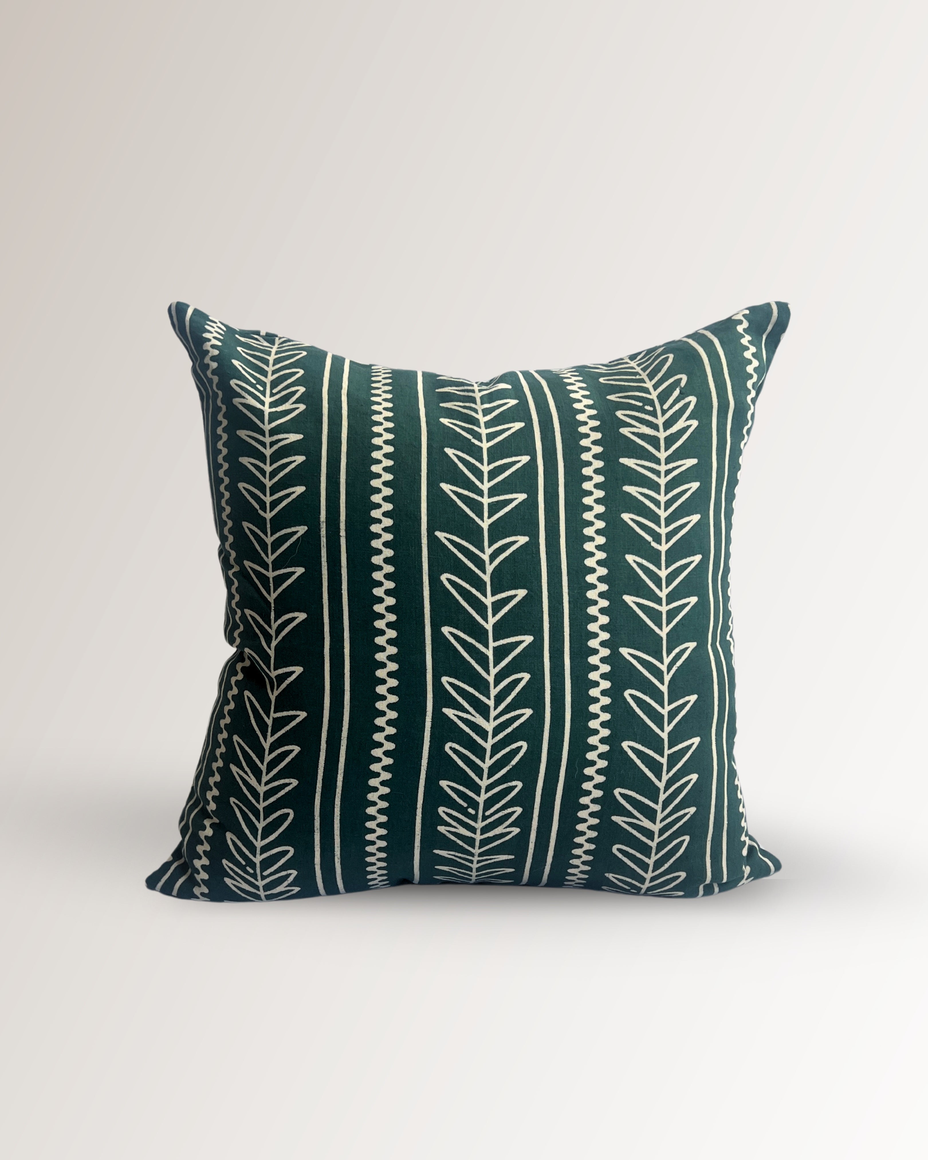 Echo Pure Linen Throw Pillow Cover 20X20