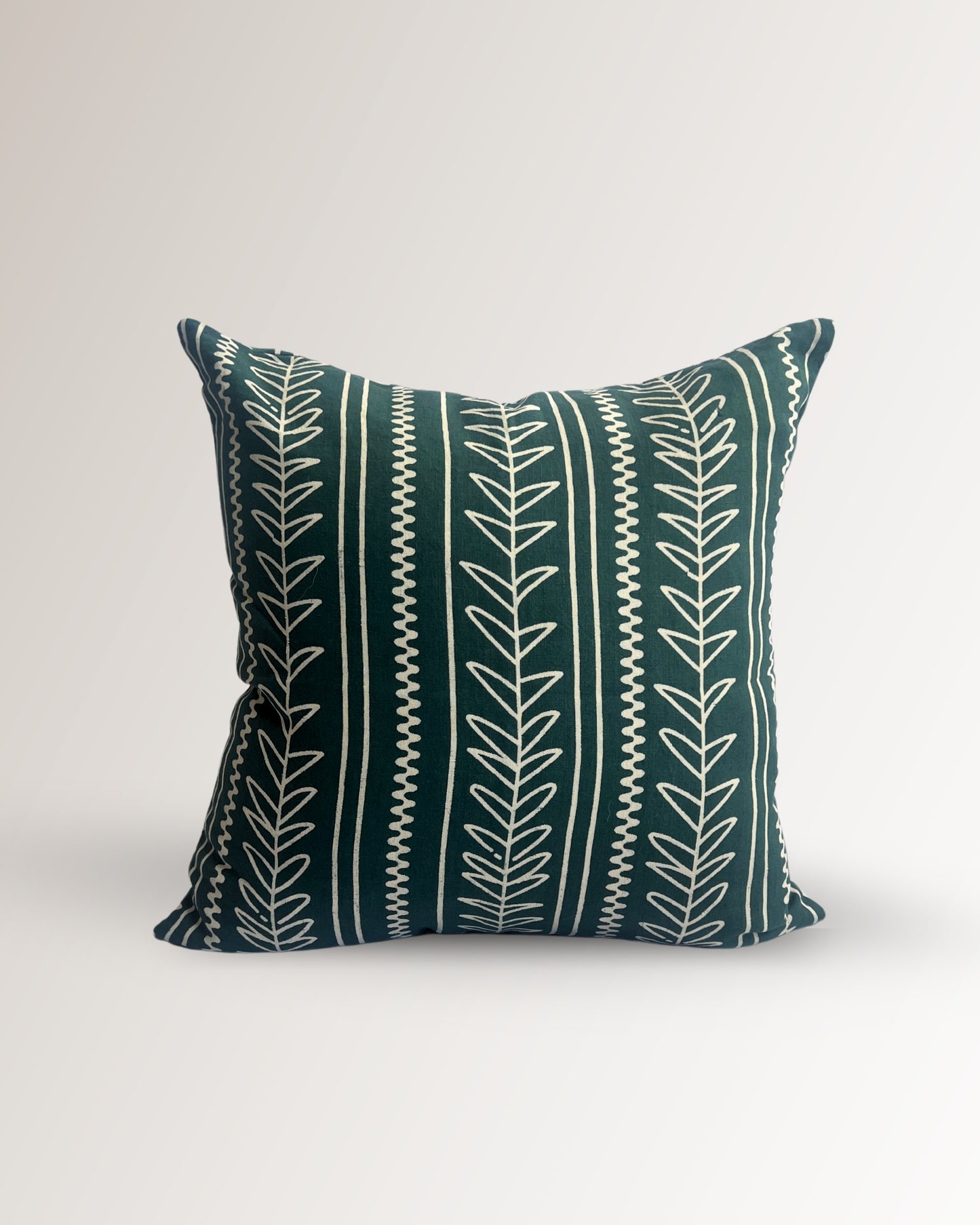 Echo - Pure Linen Throw Pillow Cover - 20X20"