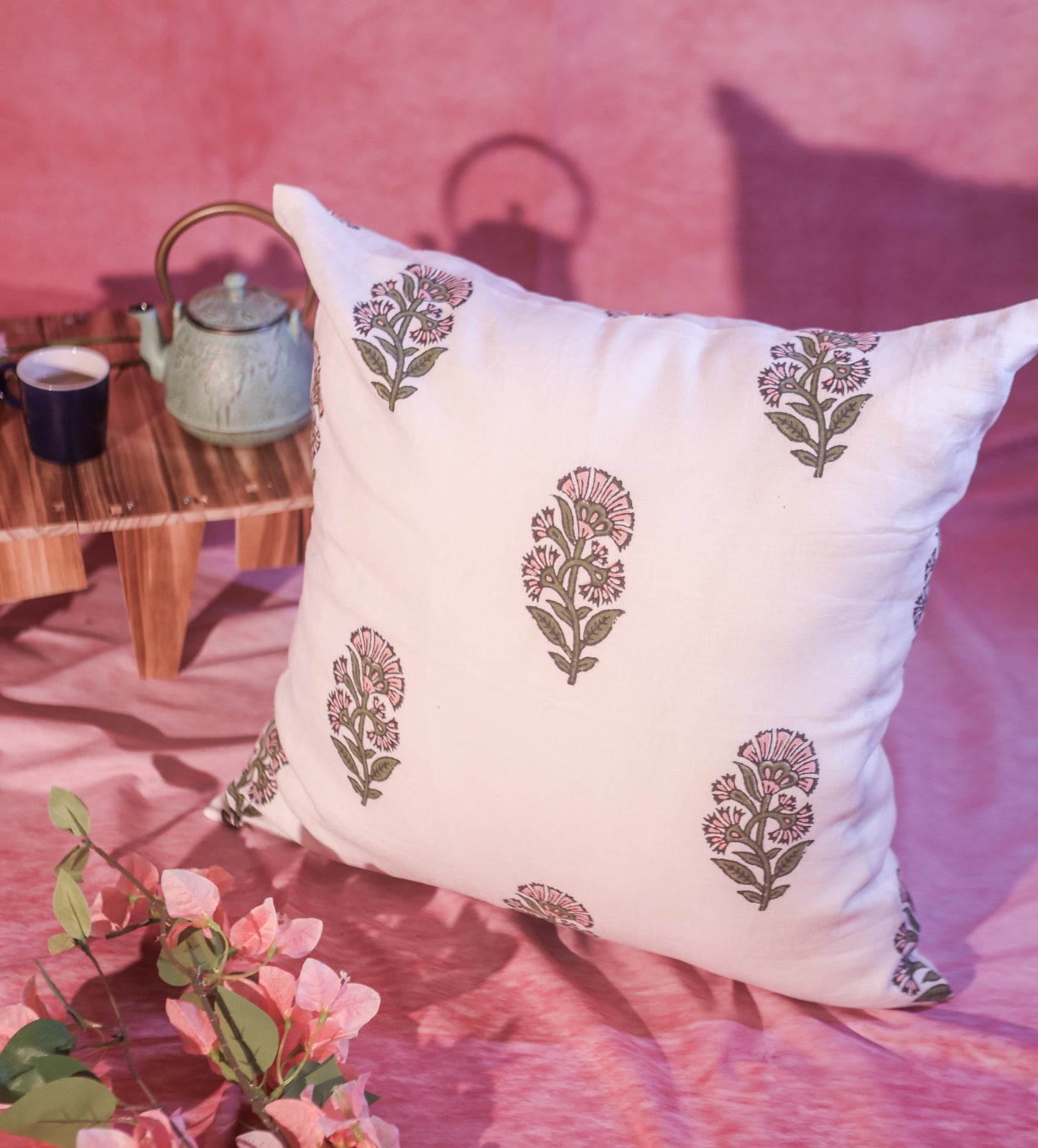 Begum Throw Pillow Cover