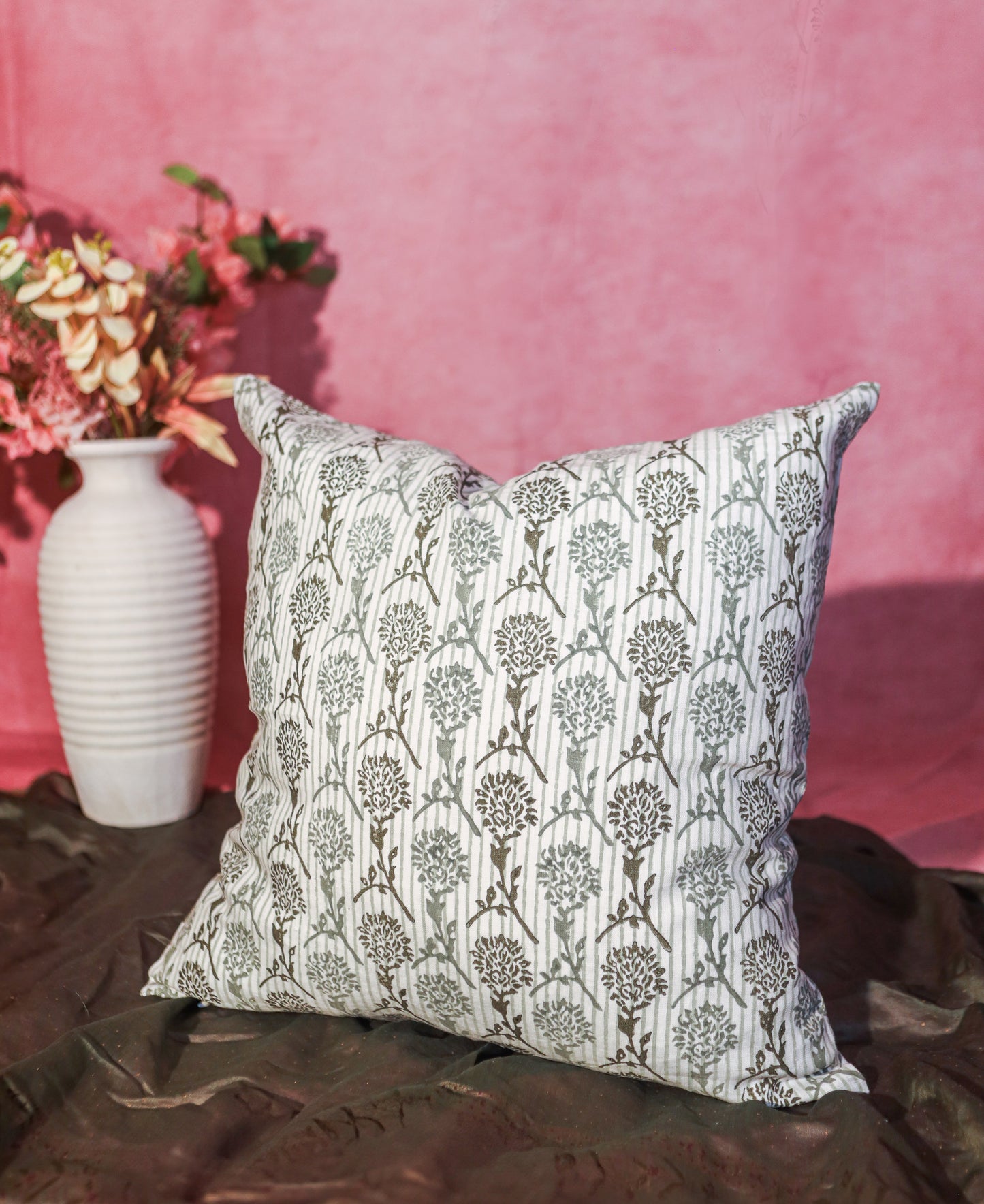 Nikhar Throw Pillow Cover